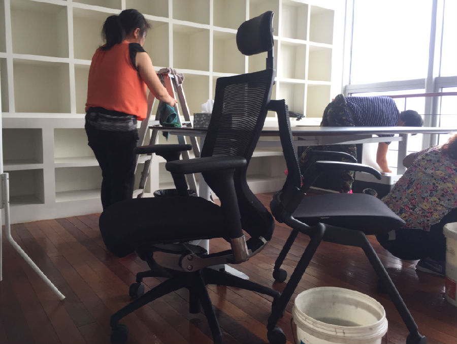 抚远县办公室清洁案例