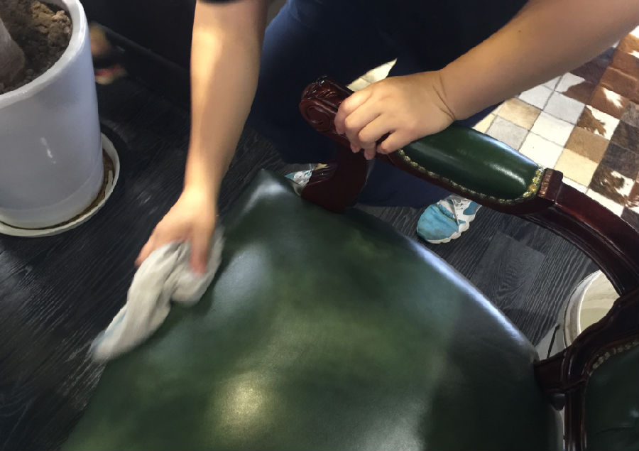 抚远县家具清洗案例